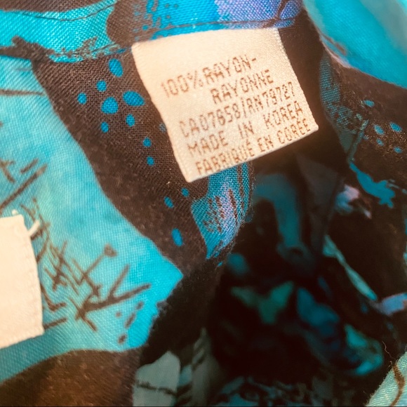 Vintage Montello XL Button up flowy shirt. - Picture 8 of 11